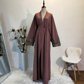 Kaftan Abaya Dubai Kimono Cardigan Muslim Hijab Dress Abayas For Women Robe Femme Caftan Marocain Qatar Islam Clothing