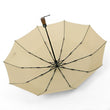 Wind Resistant Folding Automatic Umbrella Rain Women Auto Luxury Big Windproof Umbrellas Rain For Men Black Coating 10K Parasol