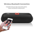 NBY S18 Portable Bluetooth Speaker with Dual Driver Loudspeaker,12 Hours Playtime,HD Audio Subwoofer Wireless Speakers with Mic