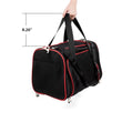 Expandable Pet Carrier Bag Tote Dog Cat Puppy Soft Crate Airline Approved Kennel Car Vehicle Travel Expasion Easy Carry Luggage