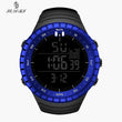 SENORS Outdoor Men Watches Sport Digital Woman Military Watch Male Watch Fashion Wristwatch Silicone Strap LED Clock