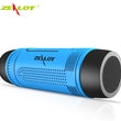 Zealot S1 Bluetooth Speaker Outdoor Bicycle Speaker Portable Waterproof Wireless Speaker Support TF card+ Flashlight +Bike Mount