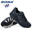 BONA  New Design Style Men Shoes Breathable Popular Men Running Shoes Outdoor Sneaker Sports Shoes Comfortable Free Shipping