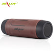 Zealot S1 Bluetooth Speaker Outdoor Bicycle Speaker Portable Waterproof Wireless Speaker Support TF card+ Flashlight +Bike Mount