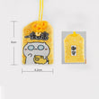 39Style New Omamori Pray Fortune Beauty Health Safe Transparent Wealth Bag Guard Talisman Pendant Keychain Couple Gift