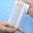 New breathable easy to tear Medical Tape/White Silk Paper Under Patches Eyelash Extension Supply Eyelash Extension Tape