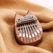 8-key Mini Kalimba Thumb Piano Wooden Thumb Piano  Children’s Gift Portable Pocket Keyboard Piano