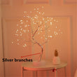 LED Night Lights Mini Christmas Tree Table Lamp Garland Fairy String Light Kid Gifts Home Indoor Room Decor Christmas Decoration