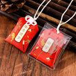 39Style New Omamori Pray Fortune Beauty Health Safe Transparent Wealth Bag Guard Talisman Pendant Keychain Couple Gift