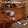 R919 Classical retro radio receiver portable Mini Wood FM SD MP3 Radio stereo Bluetooth radio Speaker AUX USB Rechargeable radio