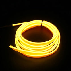 Car Interior Lighting Decorative Led Lights EL Wiring Neon Strip Auto Flexible Ambient Light USB Party Atmosphere Lamp Accessory