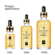 24K Gold Hyaluronic Acid Face Serum Moisturizing Deep Nourishing Anti Aging Gold Nicotinamide Liquid Skin Care Essence