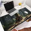 MaiYaCa Extra Large The Last of US Computer Mousepad Gamer Anti-slip Natural Rubber anime Mouse pad desk mat xl xxl 900x400mm