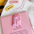 39Style New Omamori Pray Fortune Beauty Health Safe Transparent Wealth Bag Guard Talisman Pendant Keychain Couple Gift