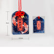 39Style New Omamori Pray Fortune Beauty Health Safe Transparent Wealth Bag Guard Talisman Pendant Keychain Couple Gift