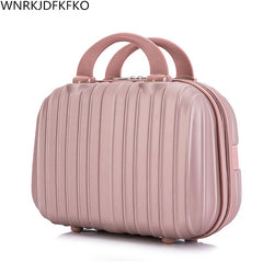 Women's Cosmetic Bag Portable Cosmetic Case Professional Cosmetology Makeup Organizer Travel Storage Box Suitcases Direct Delive