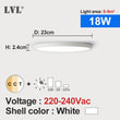 LED Ceiling Light Dimmable 12W 18W 24W 32W 220V With 3 Color Adjustable For Bedroom Livingroom Bathroom Modern Ceiling Lamp