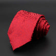 New Men&#39;s Tie Classic Solid Color Stripe Flower Floral 8cm Jacquard Necktie Accessories Daily Wear Cravat Wedding Party Gift