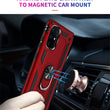 For Samsung Galaxy S20 S20 Plus S21 S22 S23 Ultra Luxury Armor Magentic Ring Car Holder Cover for Samsung S20 S21 FE 5G Cases