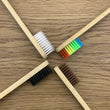 10PCS Colorful Natural Bamboo Toothbrush Set Soft Bristle Charcoal Teeth Whitening Bamboo Toothbrushes Soft Dental Oral Care