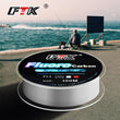 FTK 100M Fluorocarbon Fishing Line 4-34LB 0.14mm-0.5mm Carbon Fiber CoatingLine Fishing Sinking Line Lure Leader Line