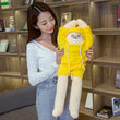 New 18/65cm WOONGJANG Kawaii Doll Yellow Banana Man Plush Toy Korea Popular Anime Appease Dolls Birthday Gifts for Children Baby