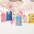 39Style New Omamori Pray Fortune Beauty Health Safe Transparent Wealth Bag Guard Talisman Pendant Keychain Couple Gift