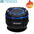 Retekess TR622  Bluetooth Speaker IPX67 Waterproof Wireless Shower Speaker Car Portable Speaker With FM Radio Suction Cup