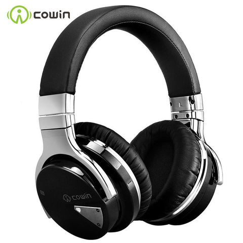 cowin E-7 bluetooth headphones wireless headset anc active noise cancelling headphone earphone over ear stereo deep bass casque