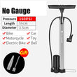 WEST BIKING Bike Floor Pump 120/160PSI High Pressure Cycling Pump Air Inflator Schrader Presta Valve Road MTB Bicycle Tire Pump