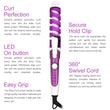 Professional Portable Hair Salon Spiral Curl Styler Ceramic Perfect Curling Iron Hair Curler Waver Electric Culring Wand