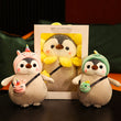 Kawaii Cartoon Mollusk Penguin Cosplay Plush Cross-dress Rabbit Sunflower Unicorn Gifts to Girlfriend Мягкий пингвин Room Decor