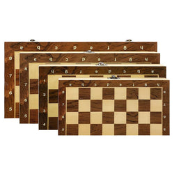 Foldable Wood Magnetic Chess Board Set Board Game Storage Box for Kids Adults Travel Set Chess Pieces Toys 24/29/34/39 cm