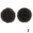 DIFEI Synthetic Puff Afro Curly chignon Wig Ponytail Drawstring Short Afro Kinky Pony Tail Clip In on Hair Bun Hair Pieces