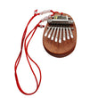 8-key Mini Kalimba Thumb Piano Wooden Thumb Piano  Children’s Gift Portable Pocket Keyboard Piano