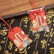 39Style New Omamori Pray Fortune Beauty Health Safe Transparent Wealth Bag Guard Talisman Pendant Keychain Couple Gift