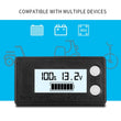 8-100V Digital Battery Capacity Tester Percentage Level Voltage LCD Display Marine RV Volt Battery Power Indicator LCD Panel