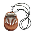 8-key Mini Kalimba Thumb Piano Wooden Thumb Piano  Children’s Gift Portable Pocket Keyboard Piano