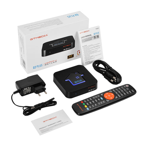 GTMEDIA G2 Plus STB Android 11 TV Box 4K HD GTPlayer CP1.4/2.2 2G 16G Built-in Wifi 2.4G Media Player m3u TV Box Stock in Brazil