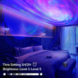 Starry Sky Projector Blueteeth Music Speaker LED Night Light Projector Galaxy Nebula Ocean Star Projector Moon Night Lamp