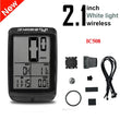 INBIKE Waterproof Bicycle Wireless And Wired MTB Bike Cycling Odometer Stopwatch Speedometer Watch LED Digital Rate