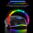 AULA H510 RGB Gaming Mouse 10000 DPI Side Buttons Marco Progrommable Egronomic 14 Wire Backlit Game Mice for Laptop