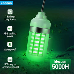 12V LED Fishing Light 108pcs 2835 Waterproof Ip68 Lures Fish Finder Lamp Attracts Prawns Squid Krill 4 Colors Underwater light