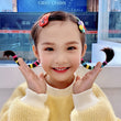 100Pcs/Set Children Girls Hair Bands Candy Color Hair Ties Colorful Basic Simple Rubber Band Elastic Scrunchies Hair Accessories