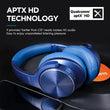 Mixcder E9 PRO aptX HD Headphones Wireless Bluetooth Active Noise Cancelling Headphone USB Fast Charging with MIC Blue Headsets