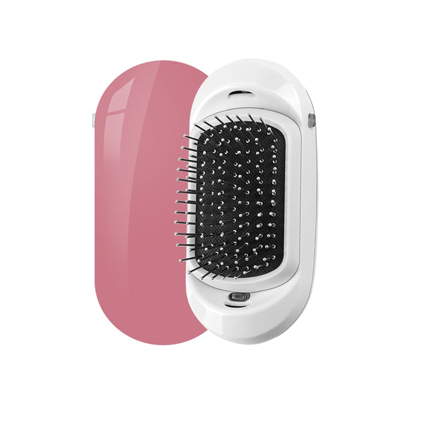 Anti Frizz Brush Magic Electric Ionic Hair Brush Head Massage Scalp Comb Anti Static Smooth Portable Negative Ion Hair Styler