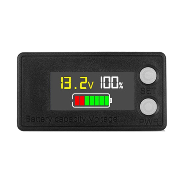 8-100V Digital Battery Capacity Tester Percentage Level Voltage LCD Display Marine RV Volt Battery Power Indicator LCD Panel