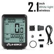 INBIKE Waterproof Bicycle Wireless And Wired MTB Bike Cycling Odometer Stopwatch Speedometer Watch LED Digital Rate