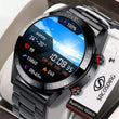 2023 New 454*454 Screen Smart Watch Always Display The Time Bluetooth Call Local Music Smartwatch For Mens Android TWS Earphones