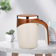 Lazy Coffee Stirring Cup Auto Cup Magnetic Rotating Electric Milk Cup Mark Cup 304 Stainless Steel Self Stirring Mixing Cup